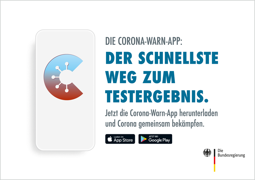 Die Corona-Warn-App: Testergebnis