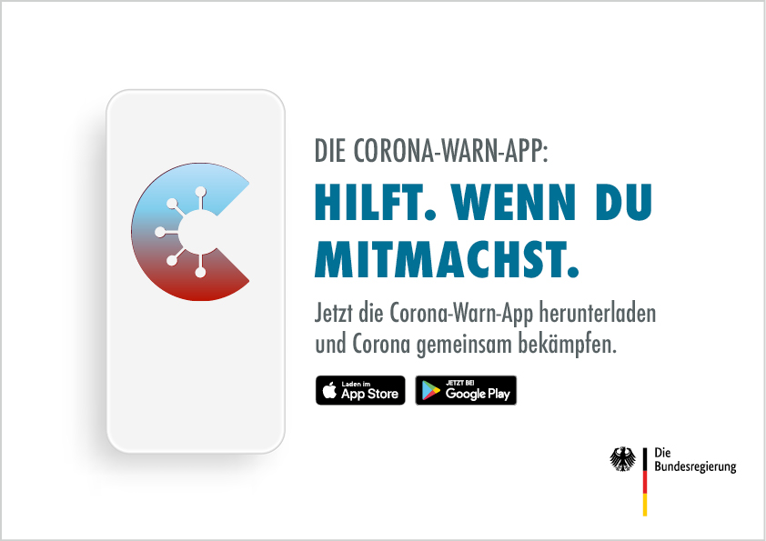 Die Corona-Warn-App: Hilft, wenn du mitmachst.